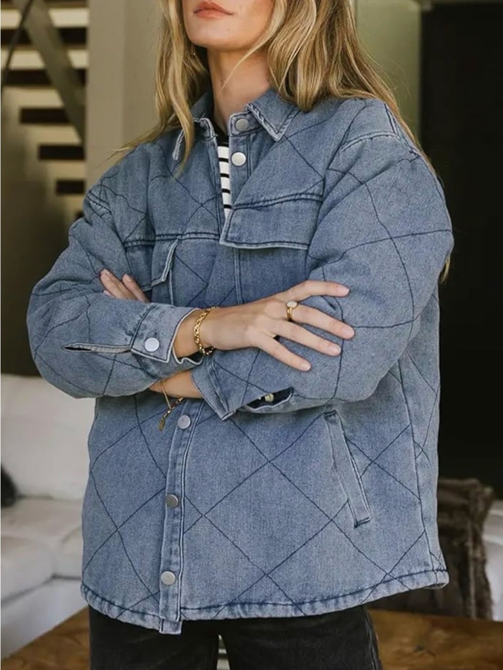 Dokotoo Oversized Denim Jacket